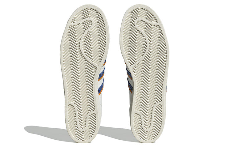 adidas Superstar 'White Orange Rush Snakeskin' FZ6476