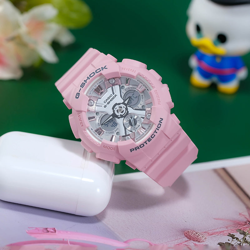CASIO G-Shock Analog-Digital 'Pink' GMA-S120NP-4APR