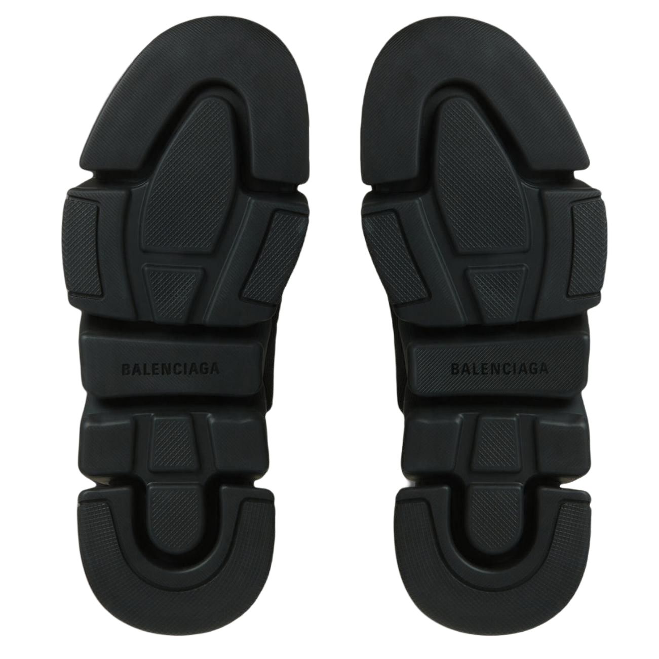Balenciaga Speed 2.0 Recycled Knit Sandals 'Black' 711453W2DB11000