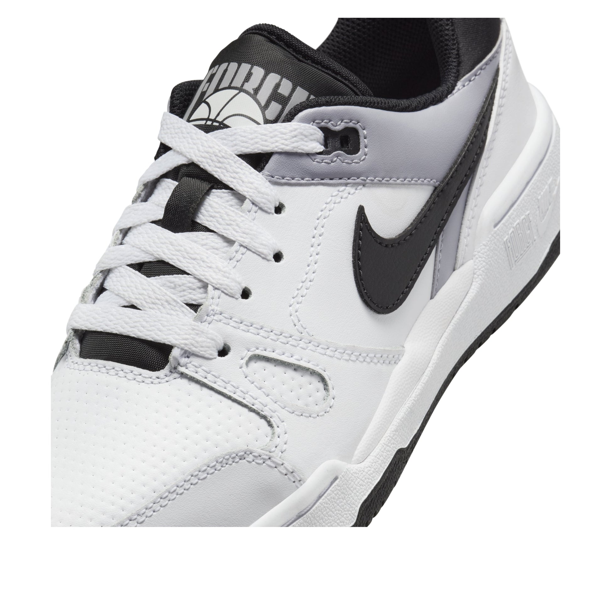 (GS) Nike Full Force Low 'White Pewter Black' FV5929-101