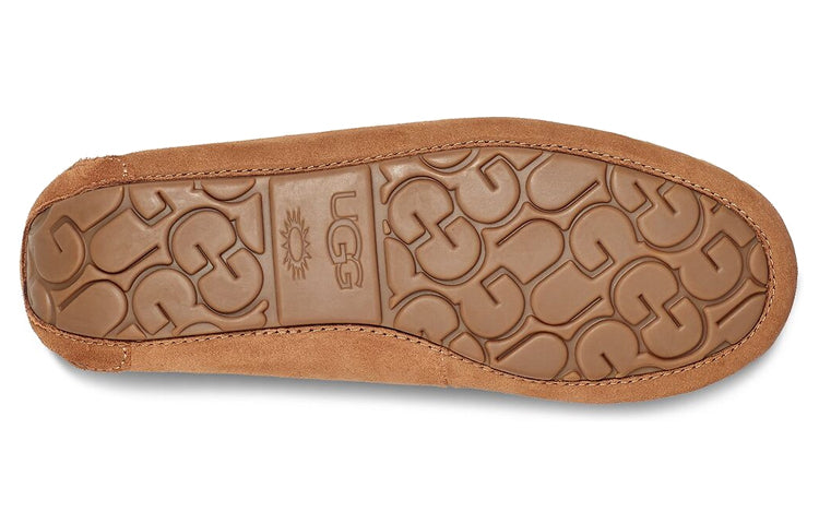 (WMNS) UGG Dakota Bow Pom 'Chestnut' 1124030-CHE