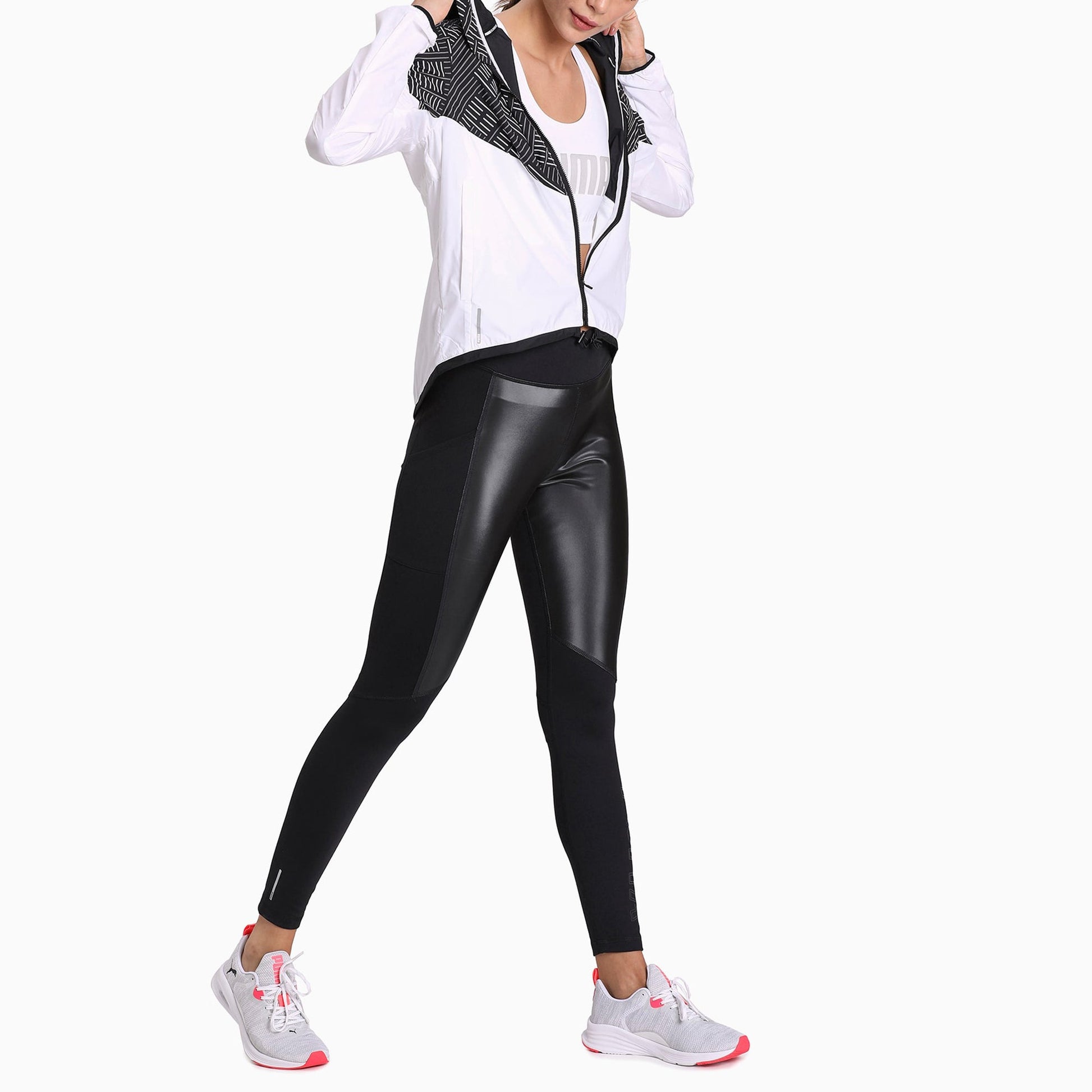 (WMNS) PUMA Running Training Sports Jacket White 518905-02