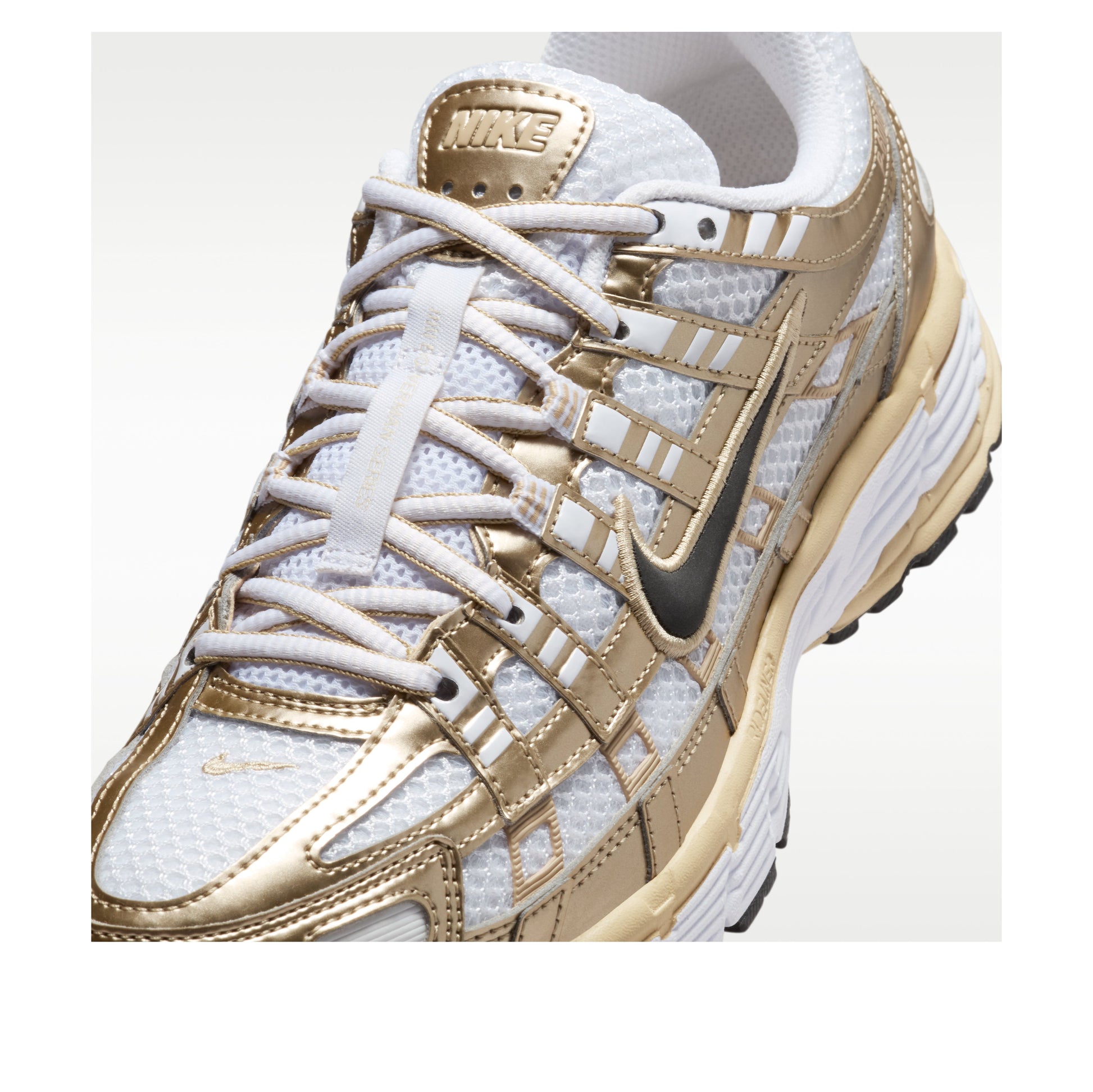 (WMNS) Nike P-6000 'White Metallic Gold' IF1787-100