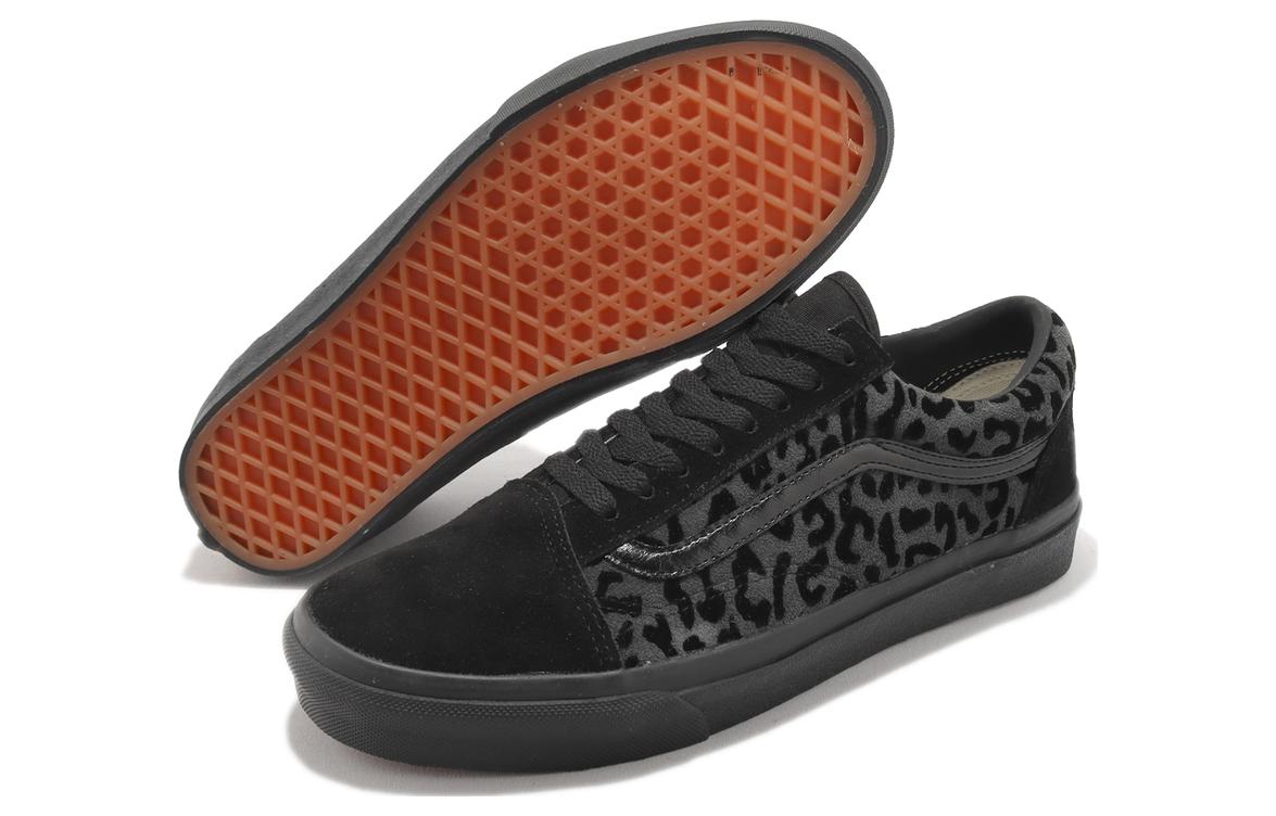 Vans Old Skool Leopard Skate 'Black' 6301370002