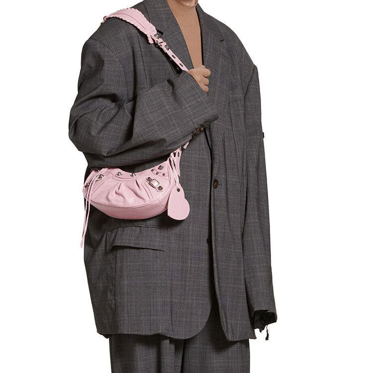 (WMNS) Balenciaga Le Cagole Xs Shoulder Bag 'Light Pink' 6713091VG9Y6904