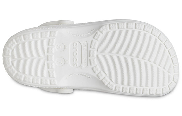 Crocs Ralen Outdoor Flat Heel Sports Unisex White Sandals 16244-11H