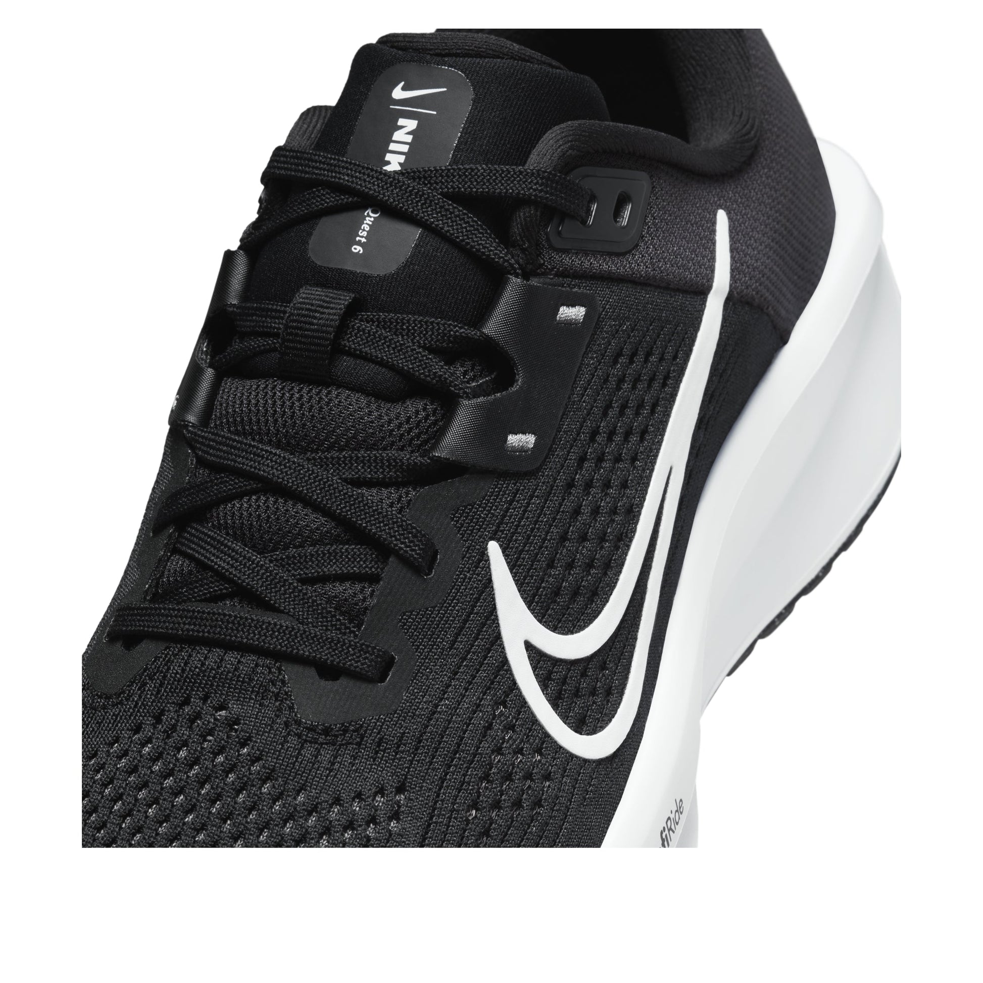 (WMNS) Nike Quest 6 'Black White' FD6034-001