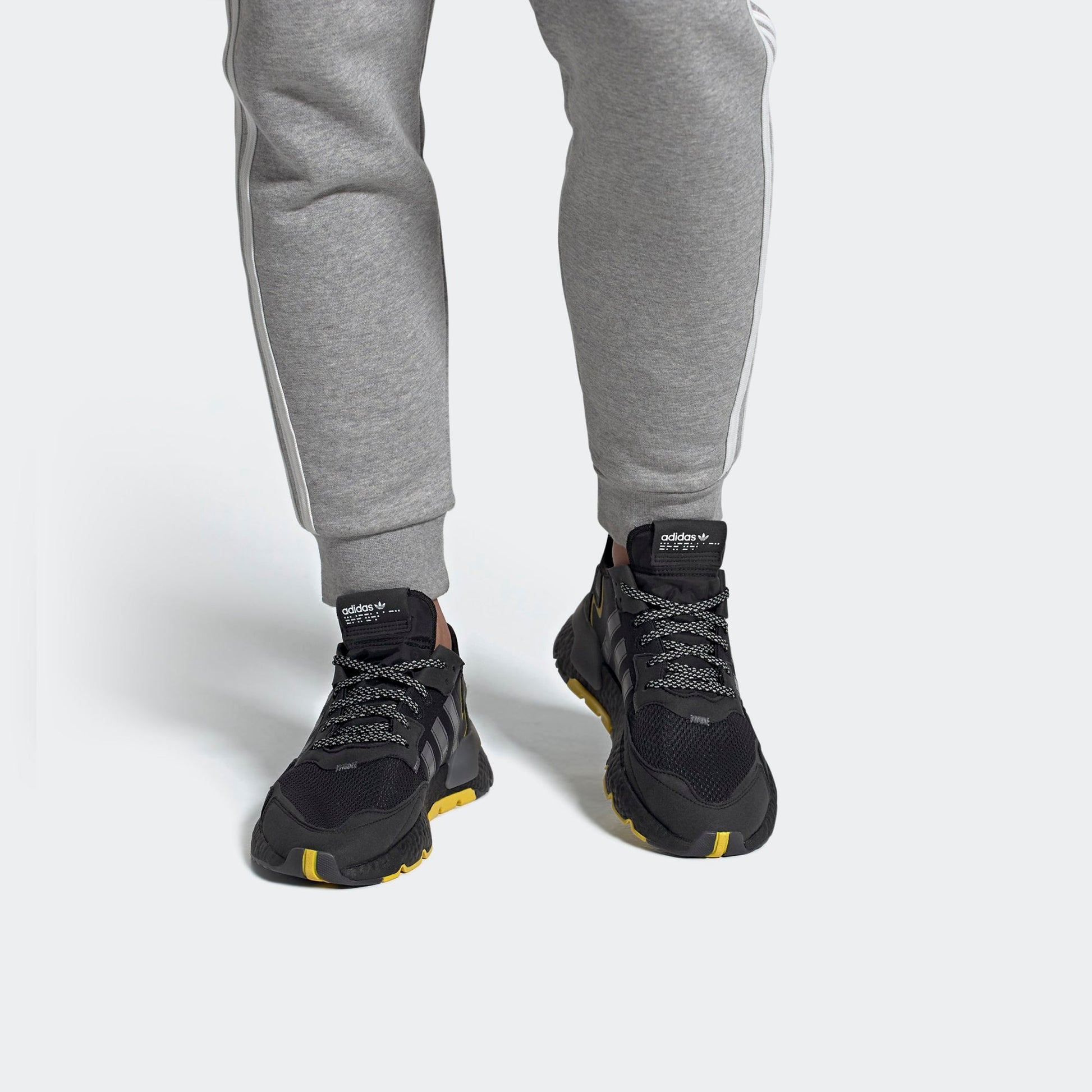 adidas originals Nite Jogger 'Black Yellow' FV6571