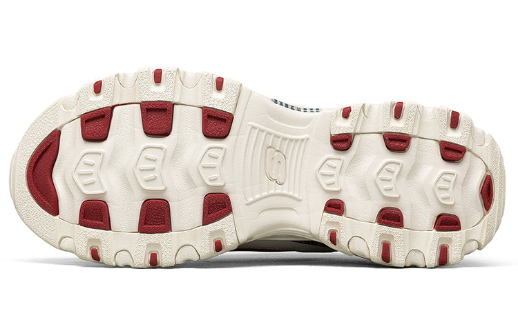 Skechers D'lites 2021 New Year White/Red 666169-MULT