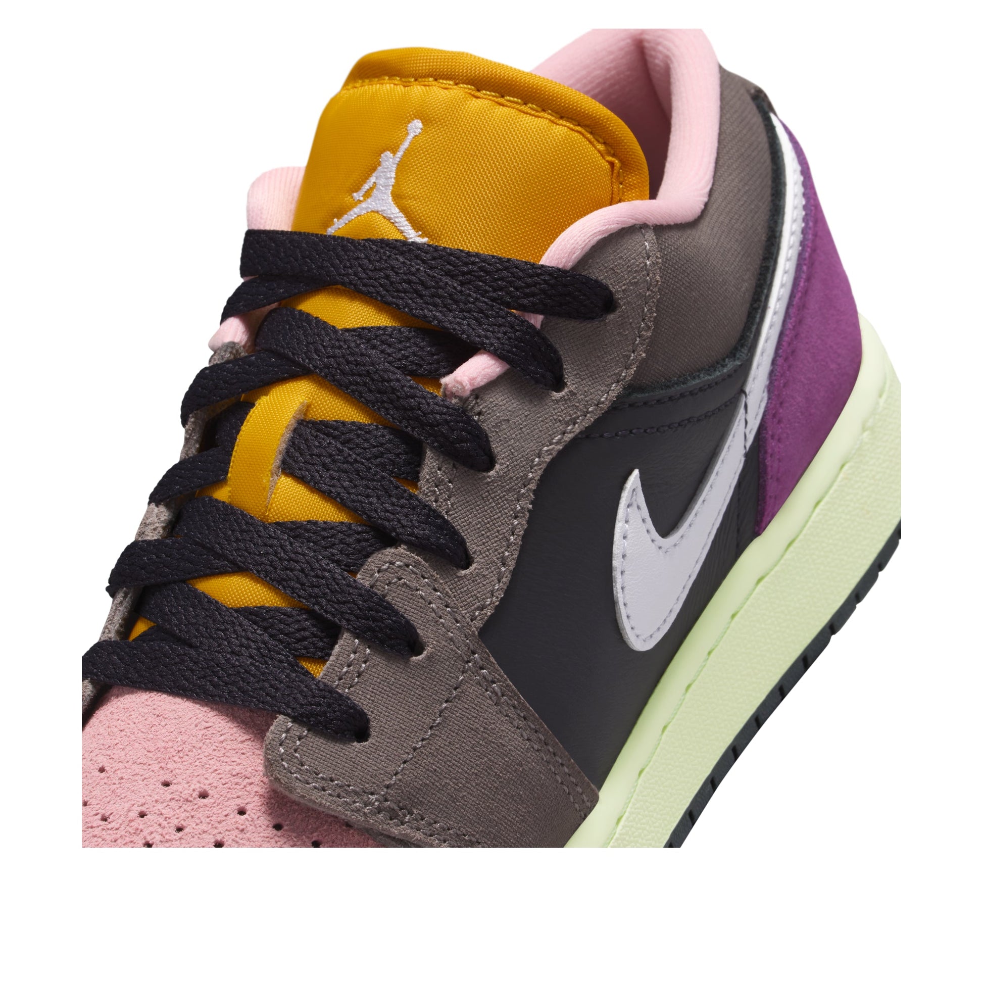 (GS) Air Jordan 1 Low SE 'Brown Pink' HQ2021-005