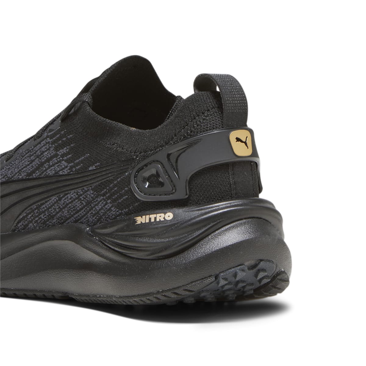 (WMNS) PUMA Electrify Nitro 3 Knit 'Black Strong Grey' 379085-01