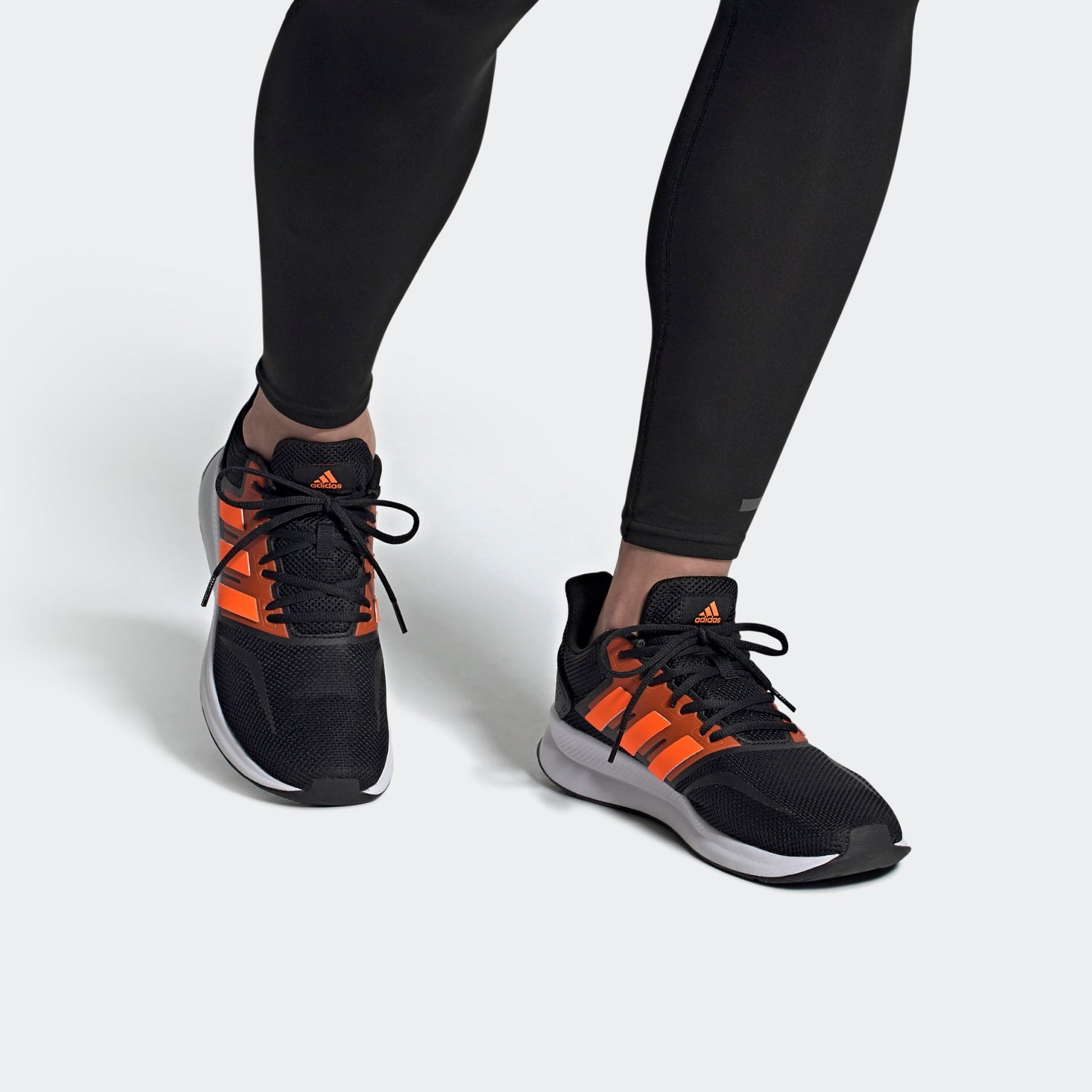 adidas Runfalcon 'Black Orange' FW5045