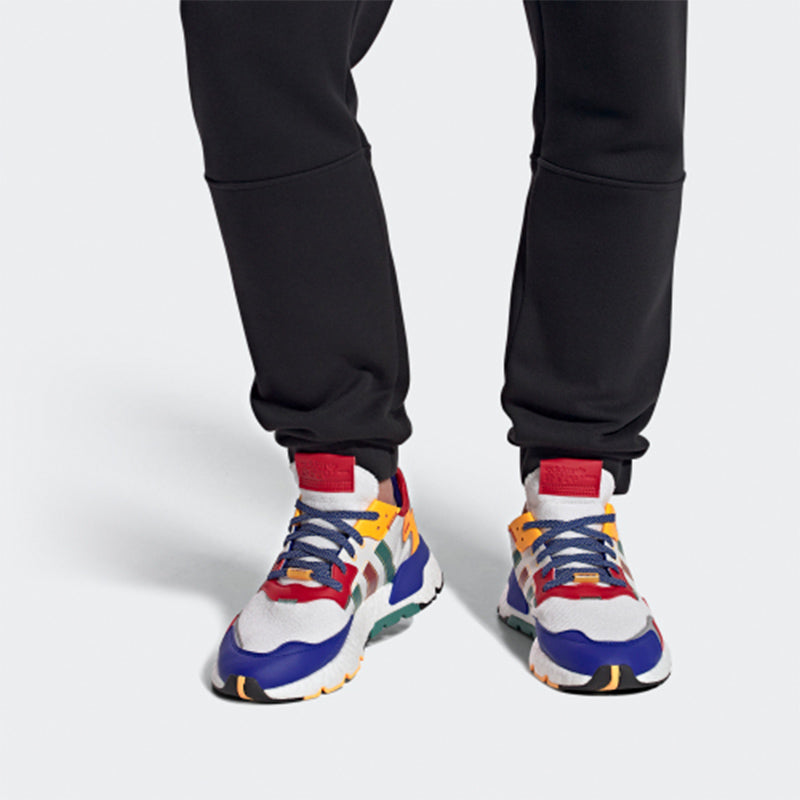 adidas Nite Jogger 'White Scarlet Royal' FZ1957