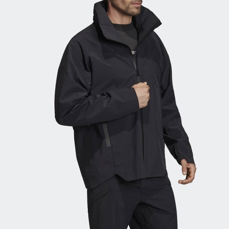 adidas Men's Myshelter Jacket Zipper Jacket Black DZ1413