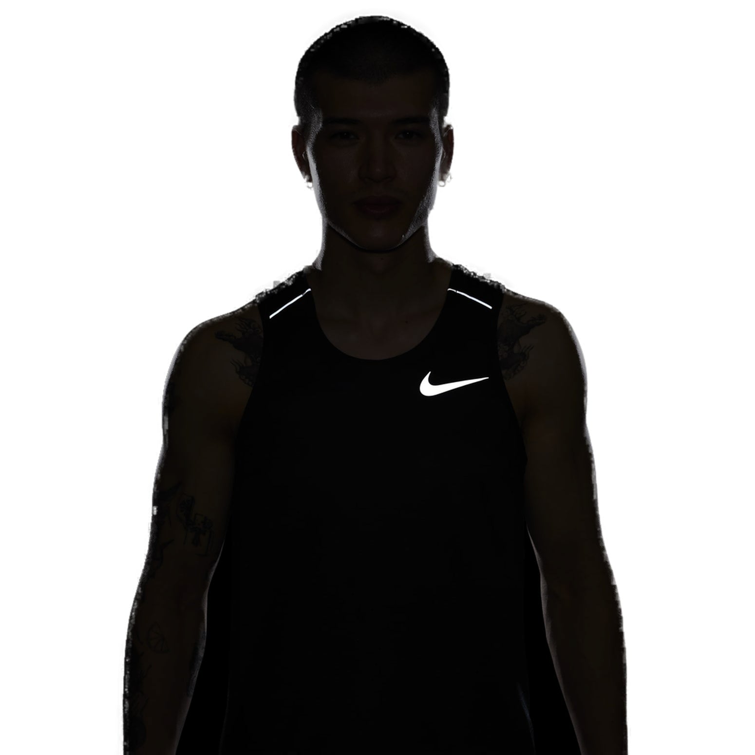 Nike Dri-Fit Casual Sports Vest Asia Sizing 'Black' AJ7563-010