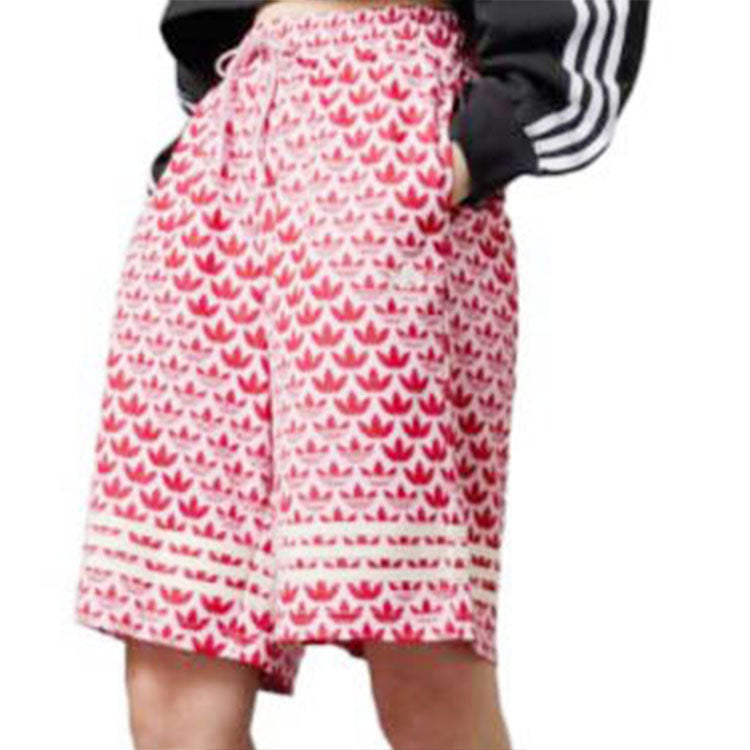 (WMNS) adidas Adicolor 70s BB Monogram Shorts 'Pink' IK7858