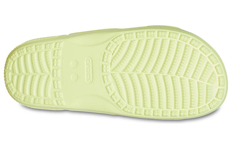 Crocs Classic Clog Cozy Unisex Yellow Slippers 206761-75U