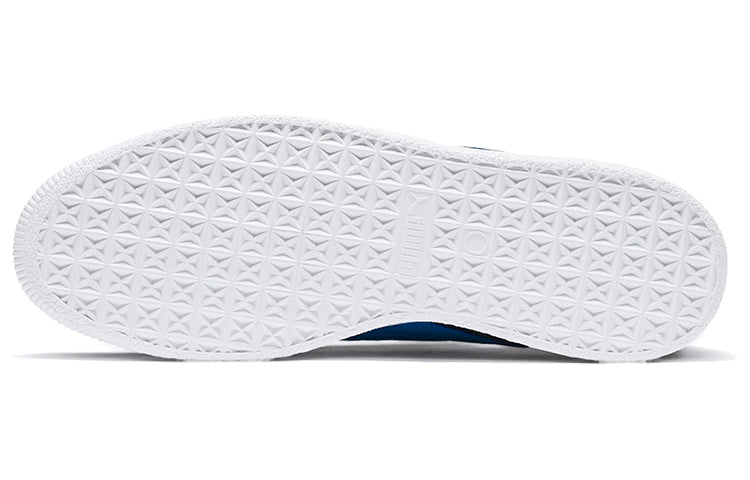 (WMNS) PUMA Clyde Black/White/Blue 369293-01