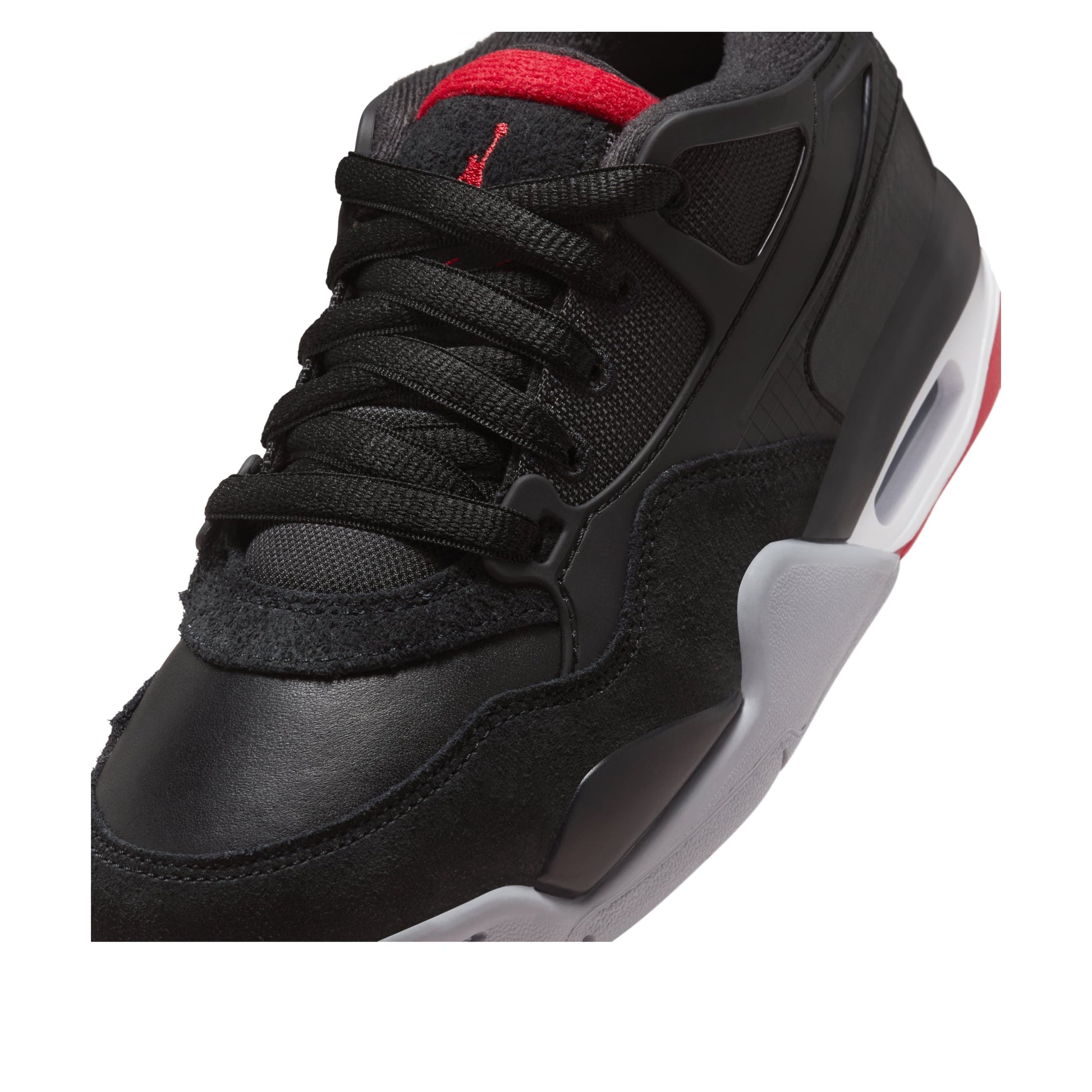 (GS) Air Jordan 4 RM 'Black Wolf Grey Varsity Red' FQ7938-061