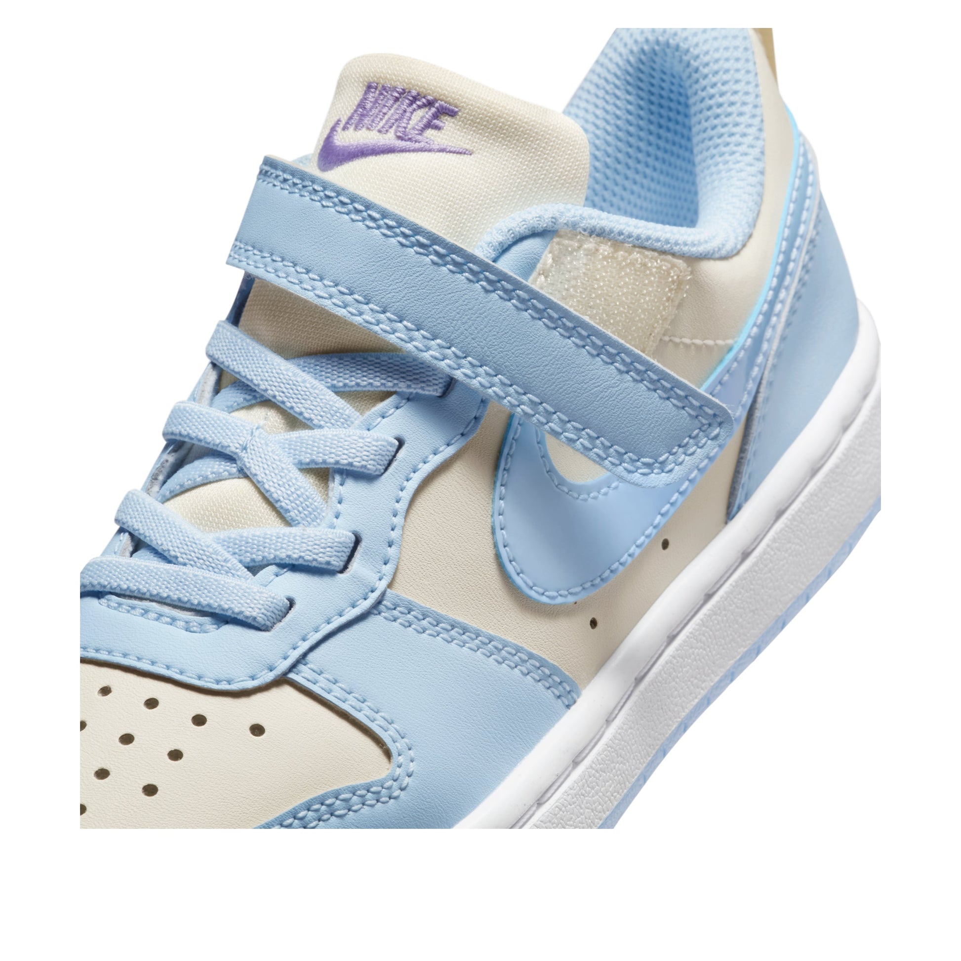 (PS) Nike Court Borough Low Recraft 'Soft Pearl Celestine Blue' IH4049-001