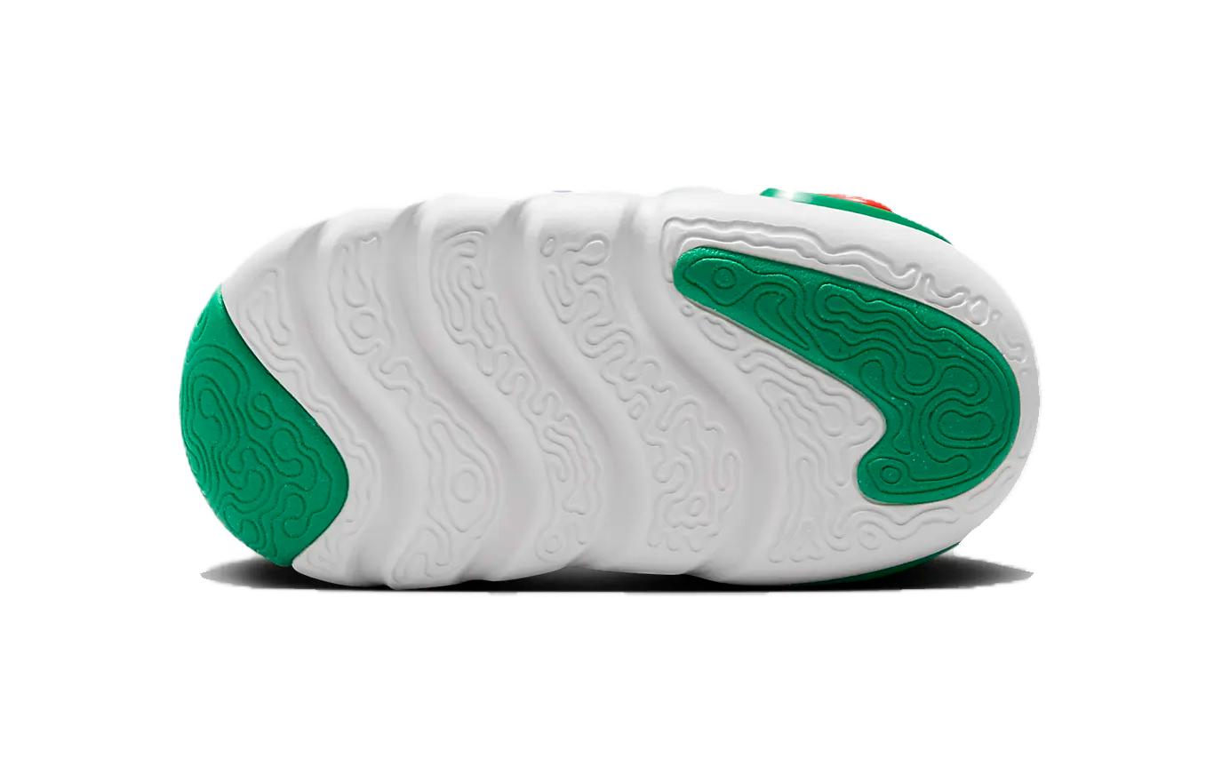 (TD) Nike Dynamo Go 2 EasyOn 'Grey Green Picante Red' FD0554-002