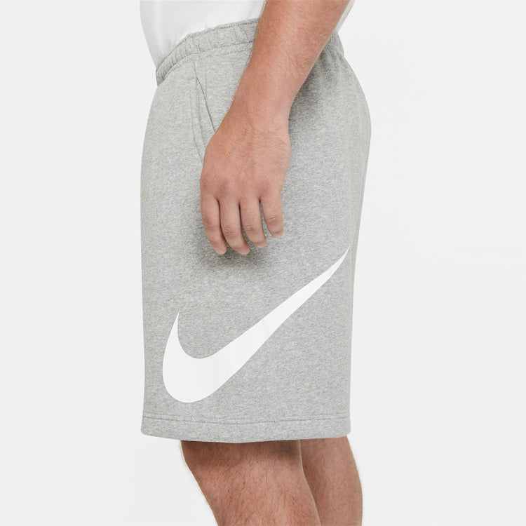 Nike Logo Drawstring Athleisure Casual Sports Shorts Gray BV2721-063