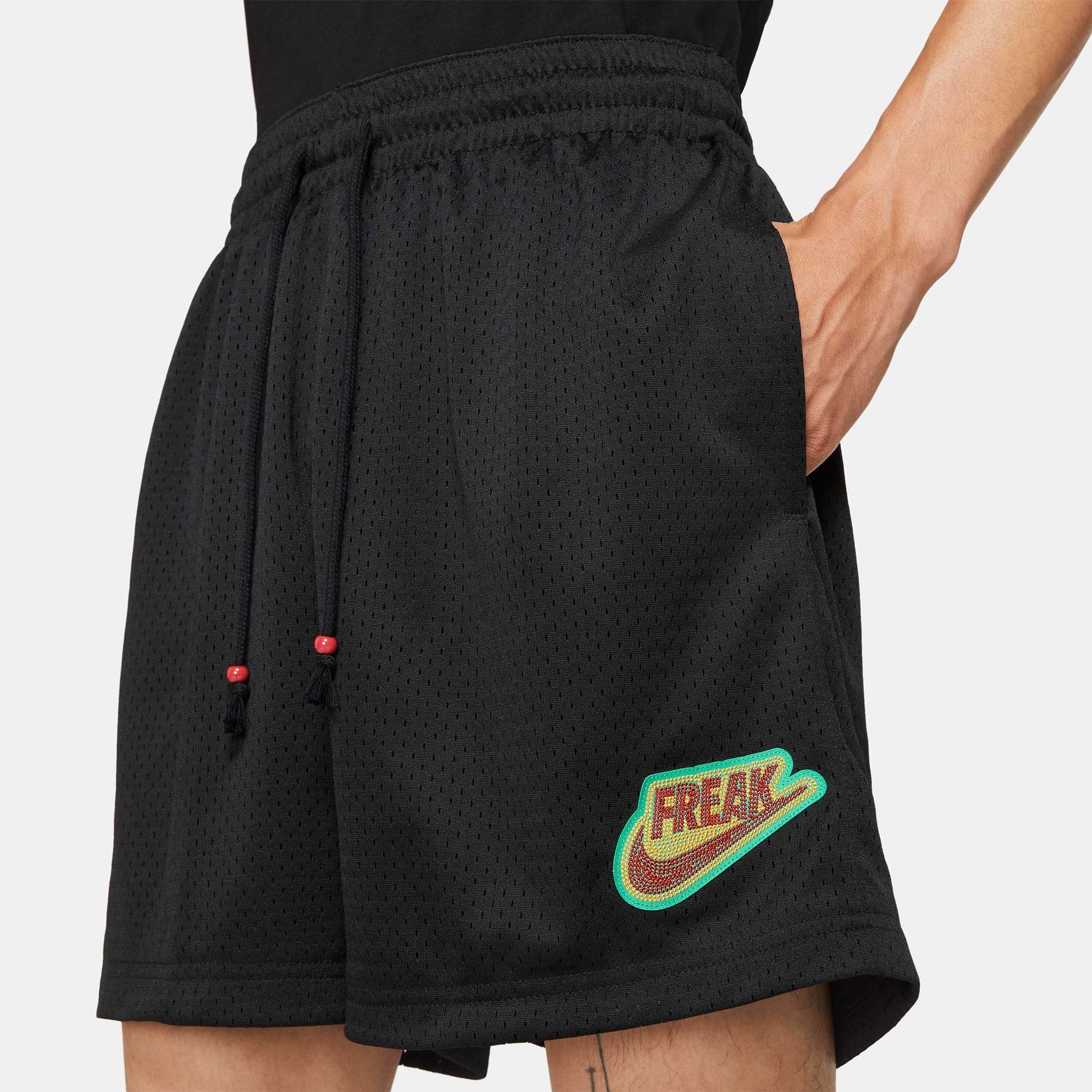 Men's Nike Mesh Short Freak Casual Sports Breathable Knit Shorts Black DA5688-010
