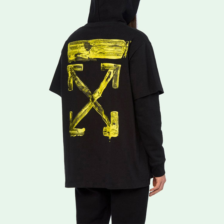 Off-White Back Arrow Printing Drawstring Black OMAB033F191850101060