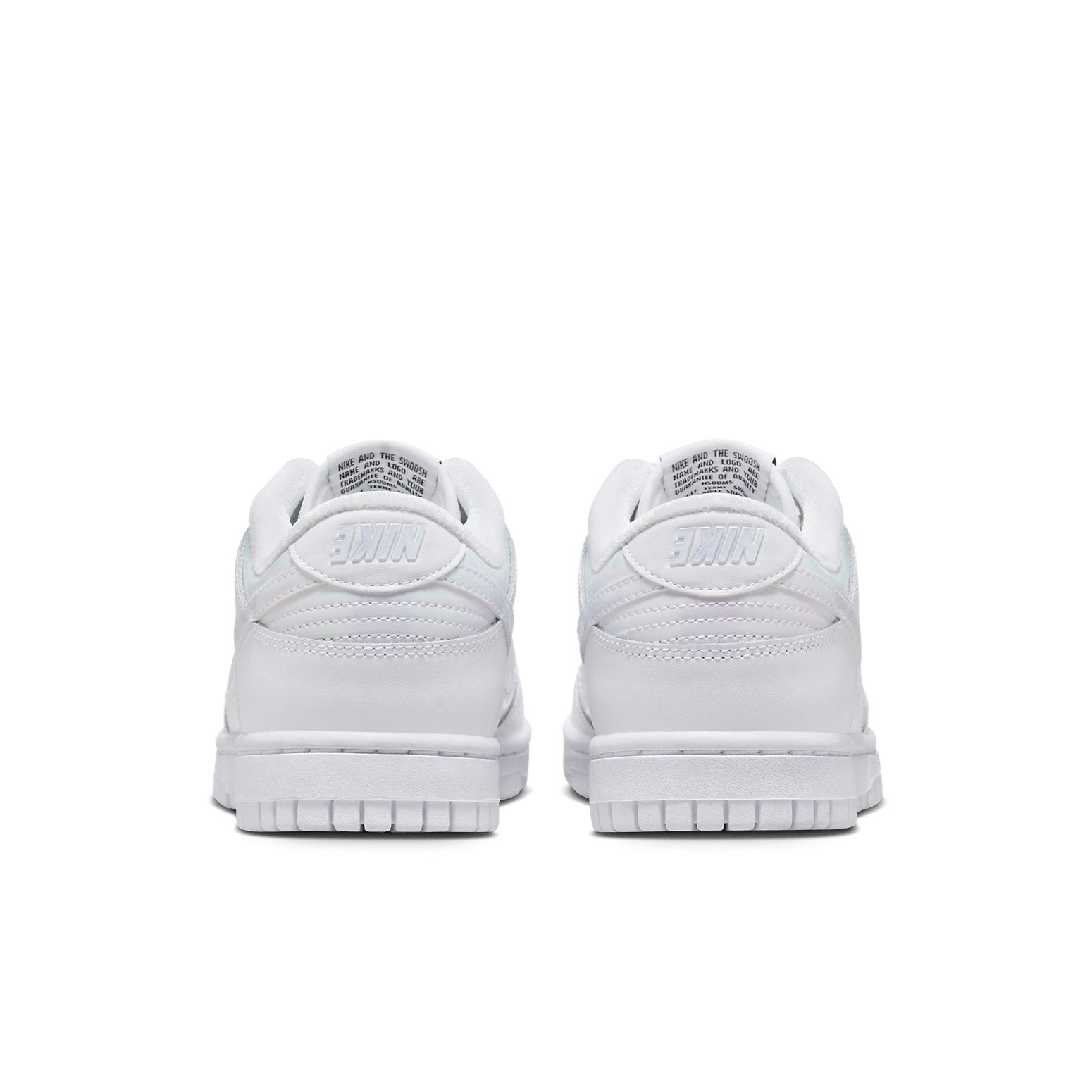 (WMNS) Nike Dunk Low 'Just Do It - White Iridescent' FD8683-100