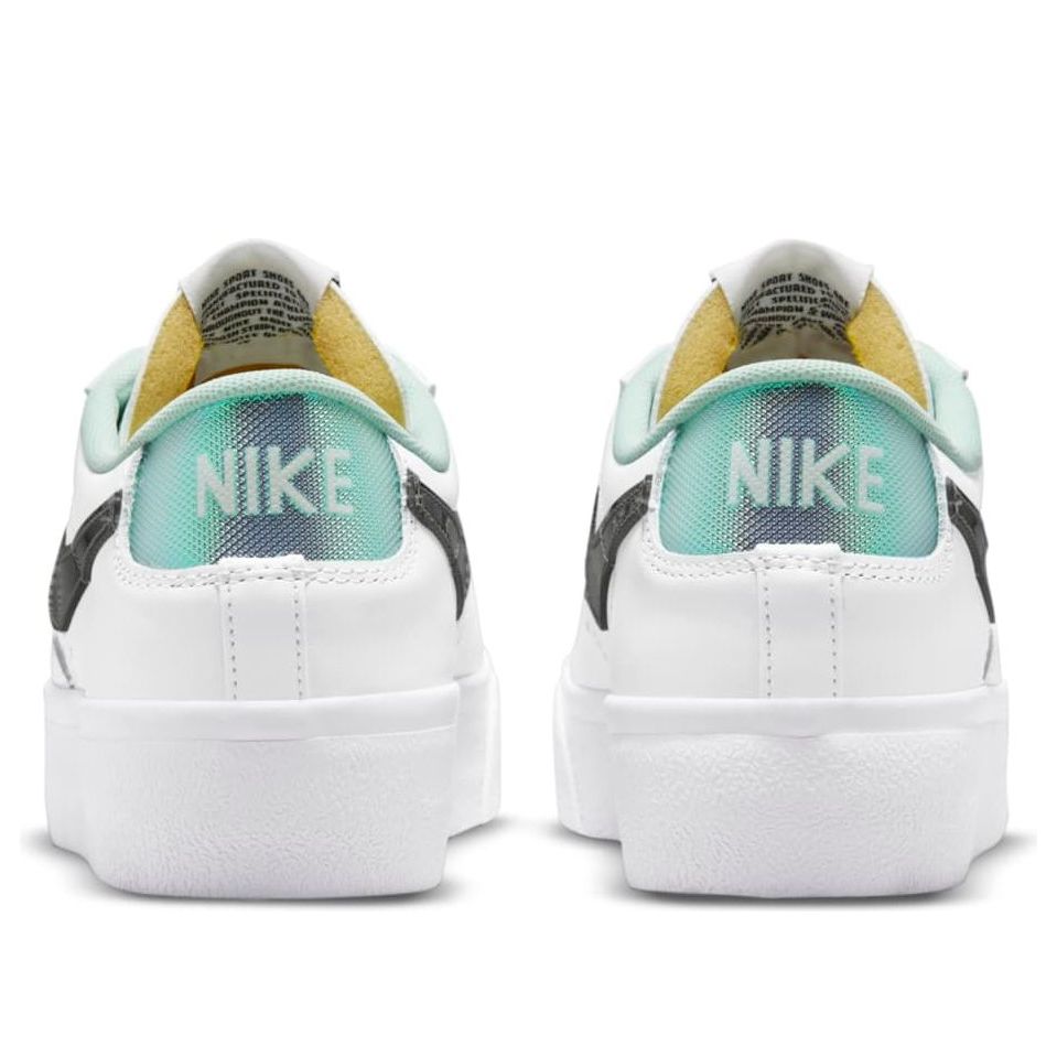(WMNS) Nike Blazer Low Platform 'White Mint Foam' DQ7654-100