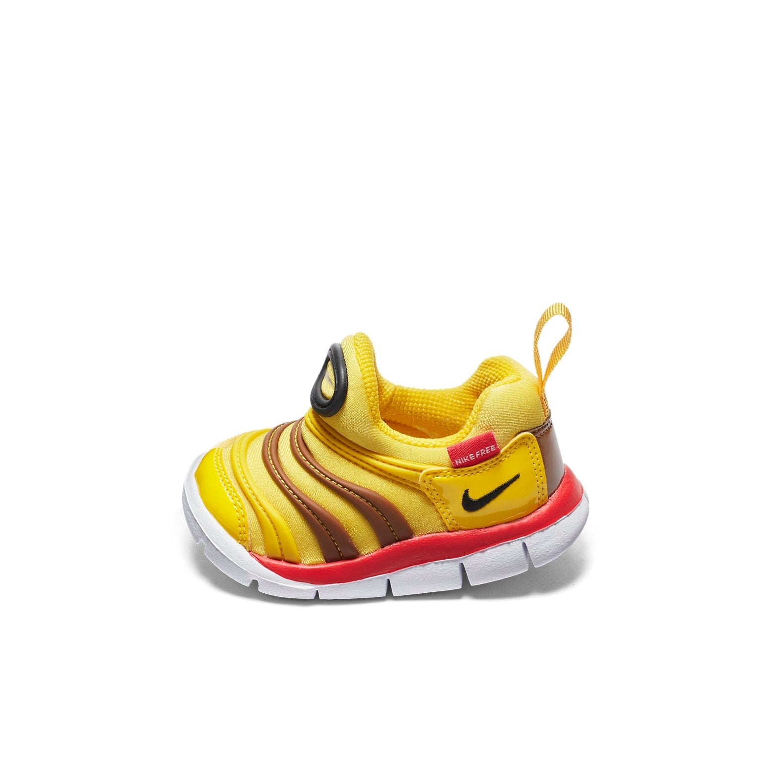 (TD) Nike Dynamo Free SE Low-Top Running Shoes Yellow 343938-703