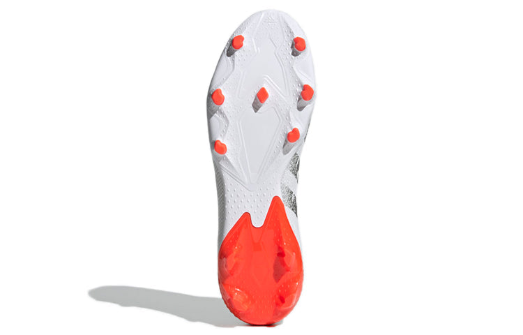 adidas Predator Freak.3 Laceless FG 'Demonscale - White Solar Red' FY6293