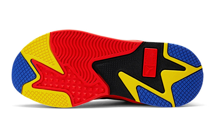 PUMA Rs-x Core JR Low-top Running Shoes Red/Yellow/Blue 373091-06