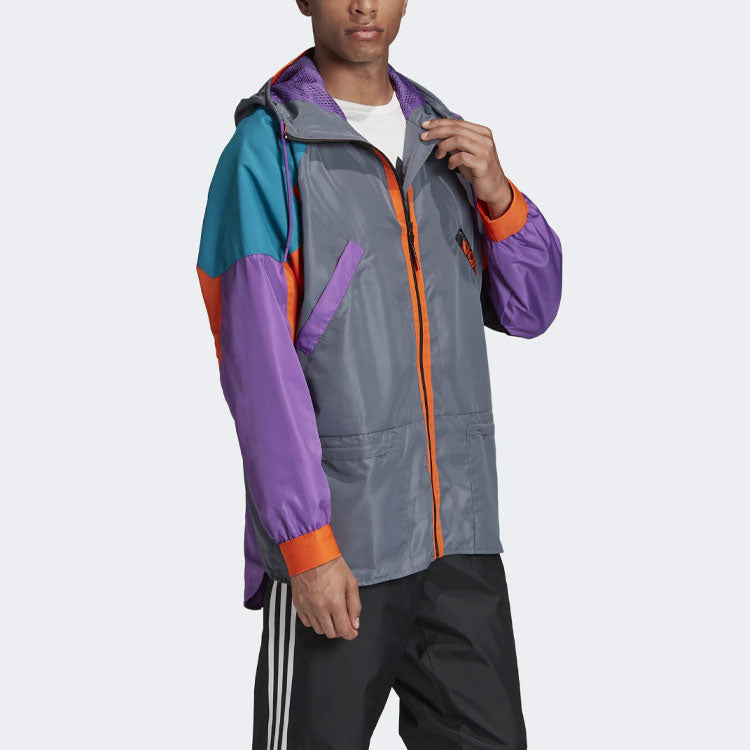 adidas originals WB Karkaj Windbreaker Grey FM3693
