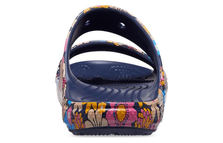 Crocs Classic Crocs Retro Floral Sandals 'Blue Multi' 208975-4HQ