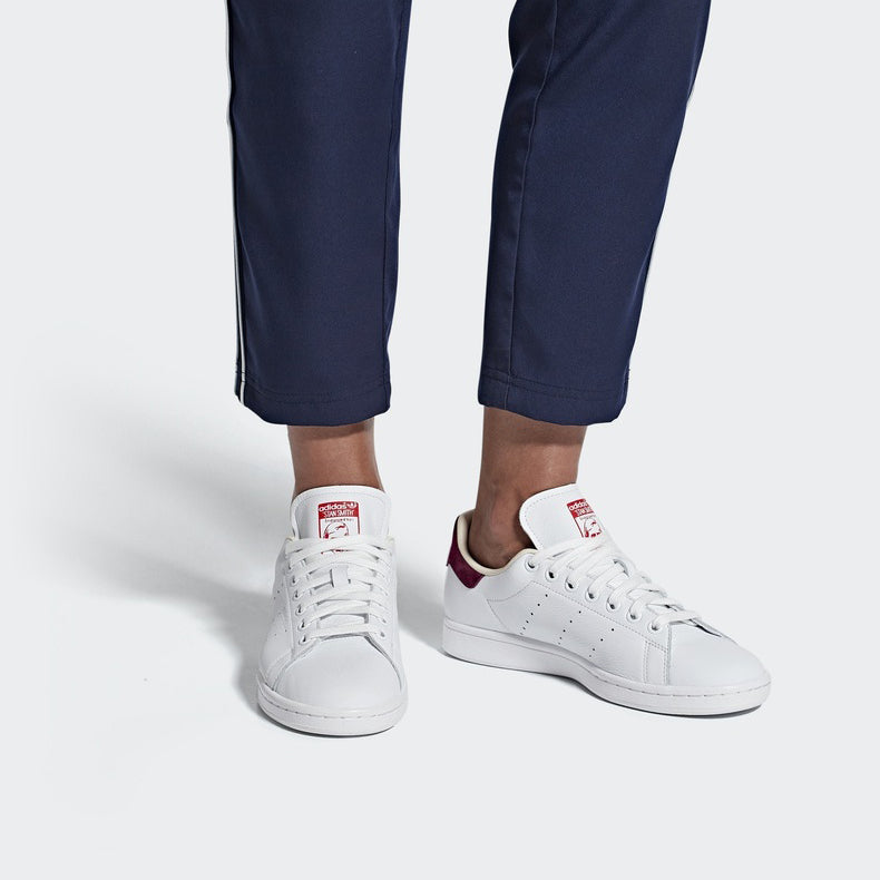 (WMNS) adidas originals Stan Smith 'White Red' G26323