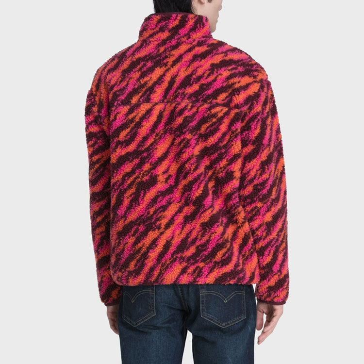 Men's Levis Stand Collar Pullover Red 18197-0000