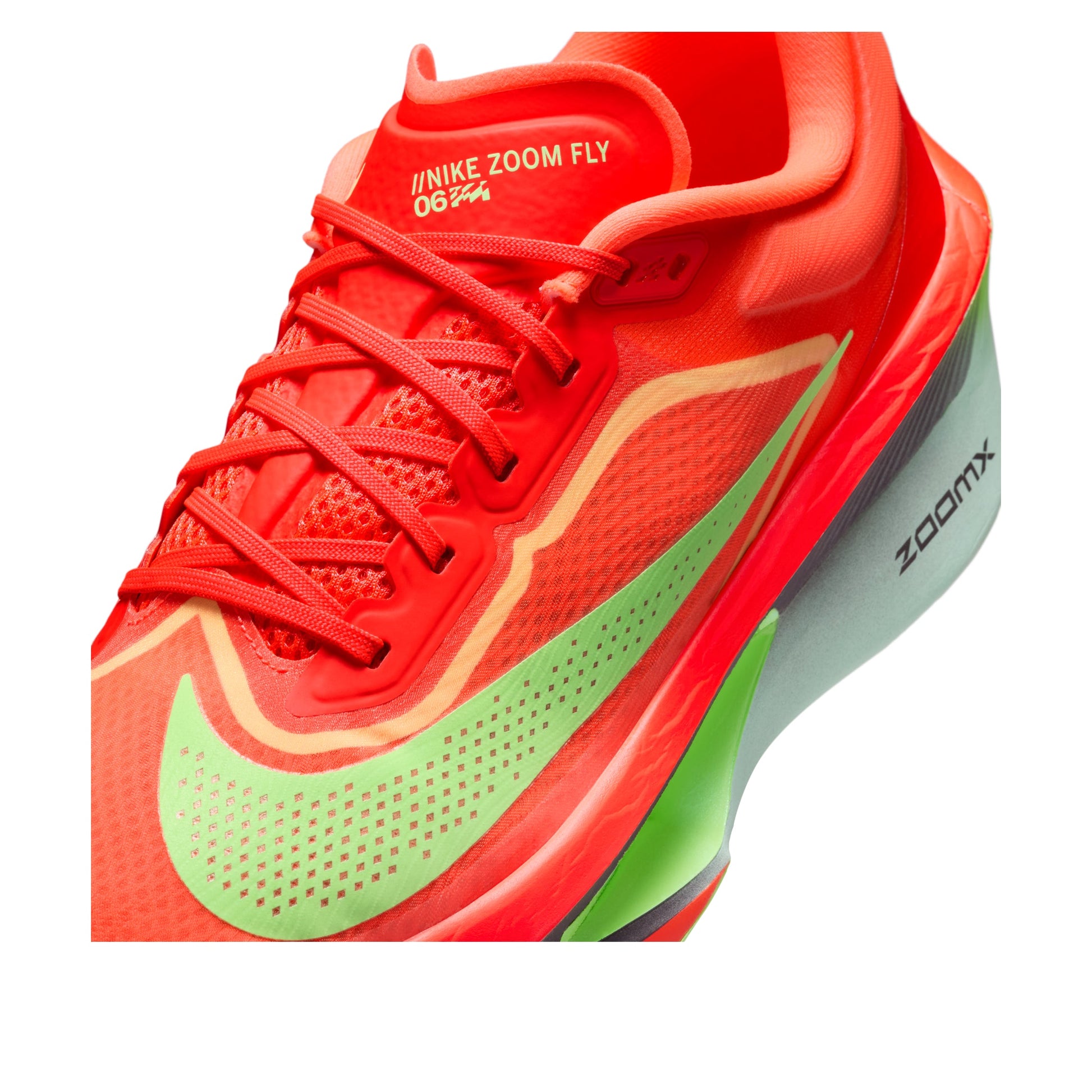 Nike Zoom Fly 6 'Bright Crimson Lime Blast Mint Foam Cave Purple' FN8454-601