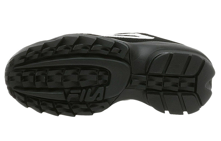 FILA Disruptor 2 Low-Top Daddy Shoes Black/White FW01653_018