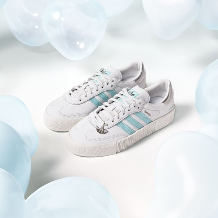 (WMNS) adidas x Swarovski Sambarose 'White Clear Aqua' GZ8618