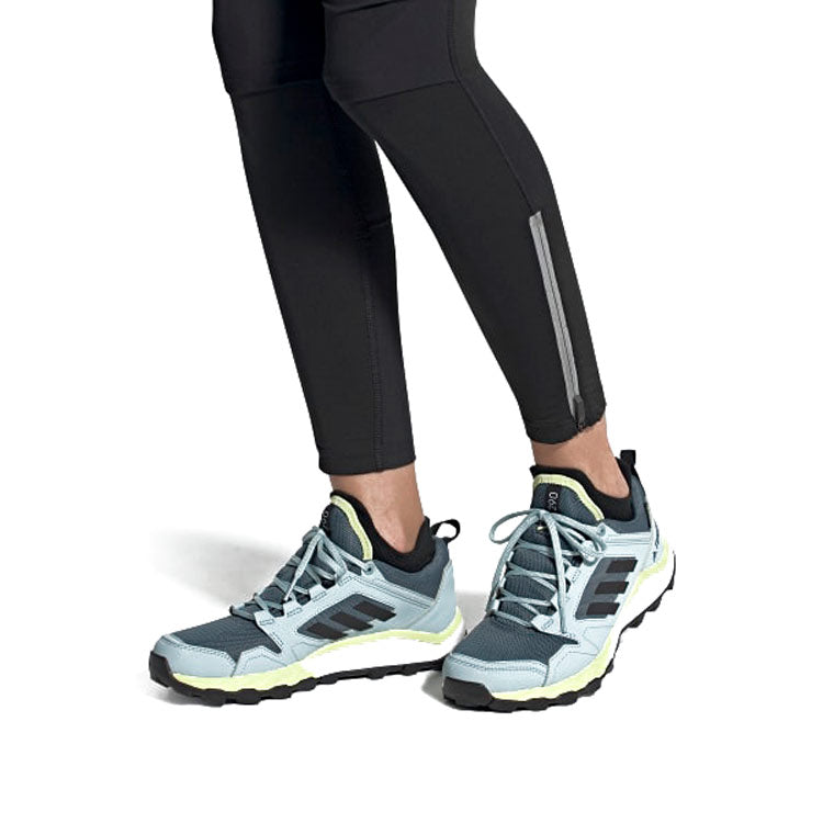 (WMNS) adidas Terrex Agravic Tr Gore-Tex Trail Running 'Blue Green' EF6882