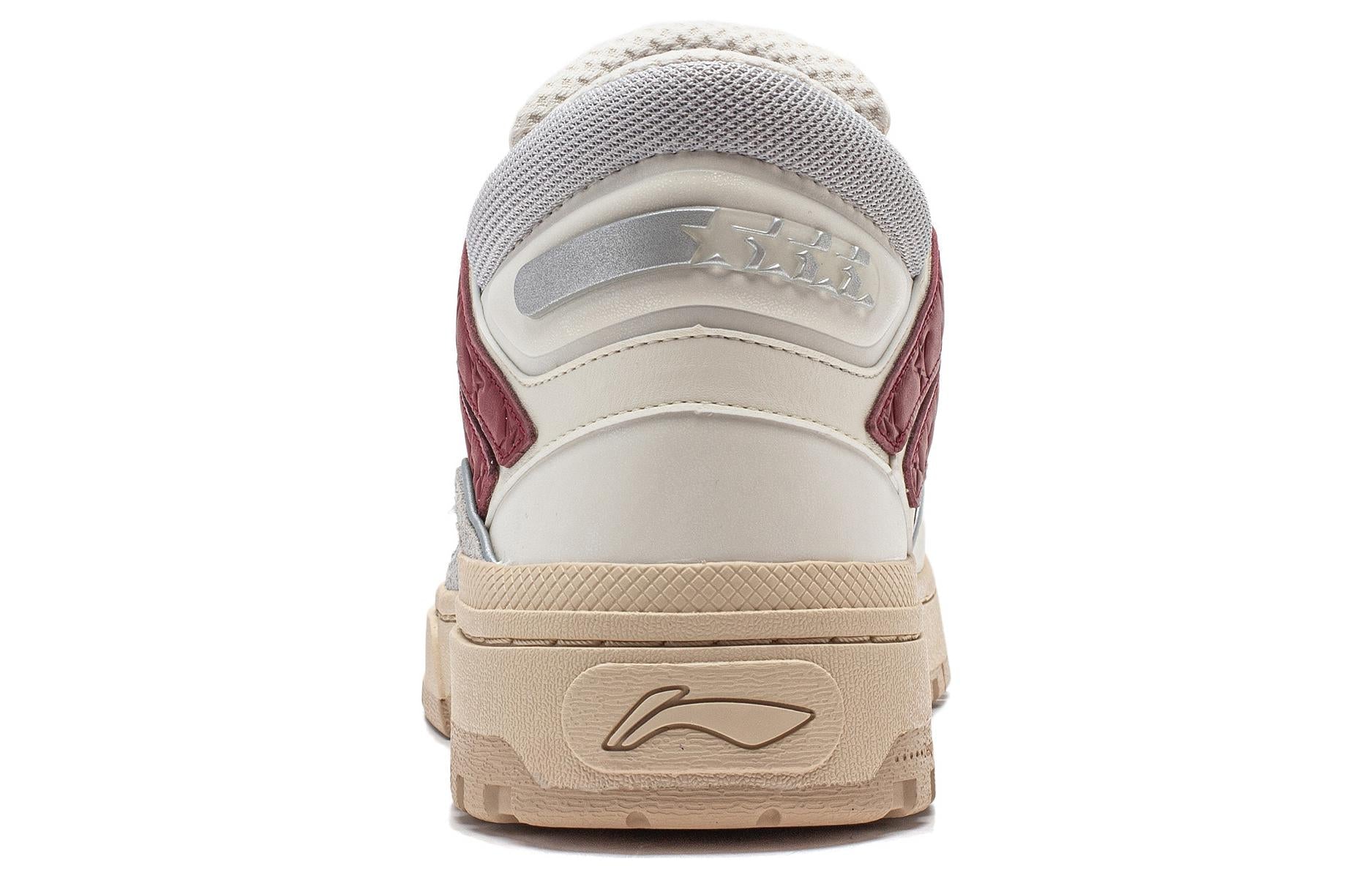 Li-Ning WeiWu Mid 'White Grey Red' AGCT497-1