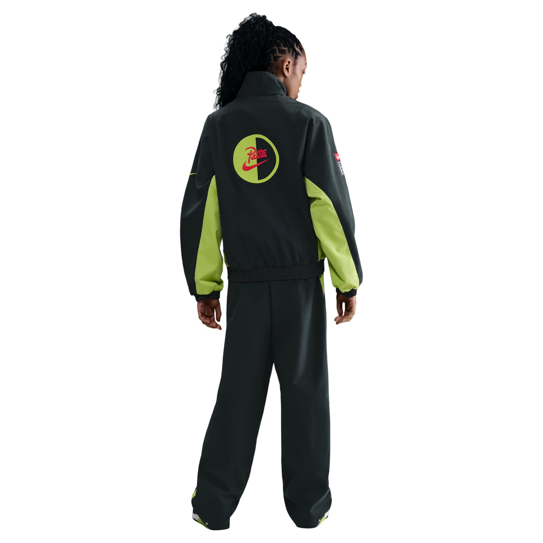 Nike x Patta Track Pants Asia Sizing 'Black Cyber' HJ0738-010