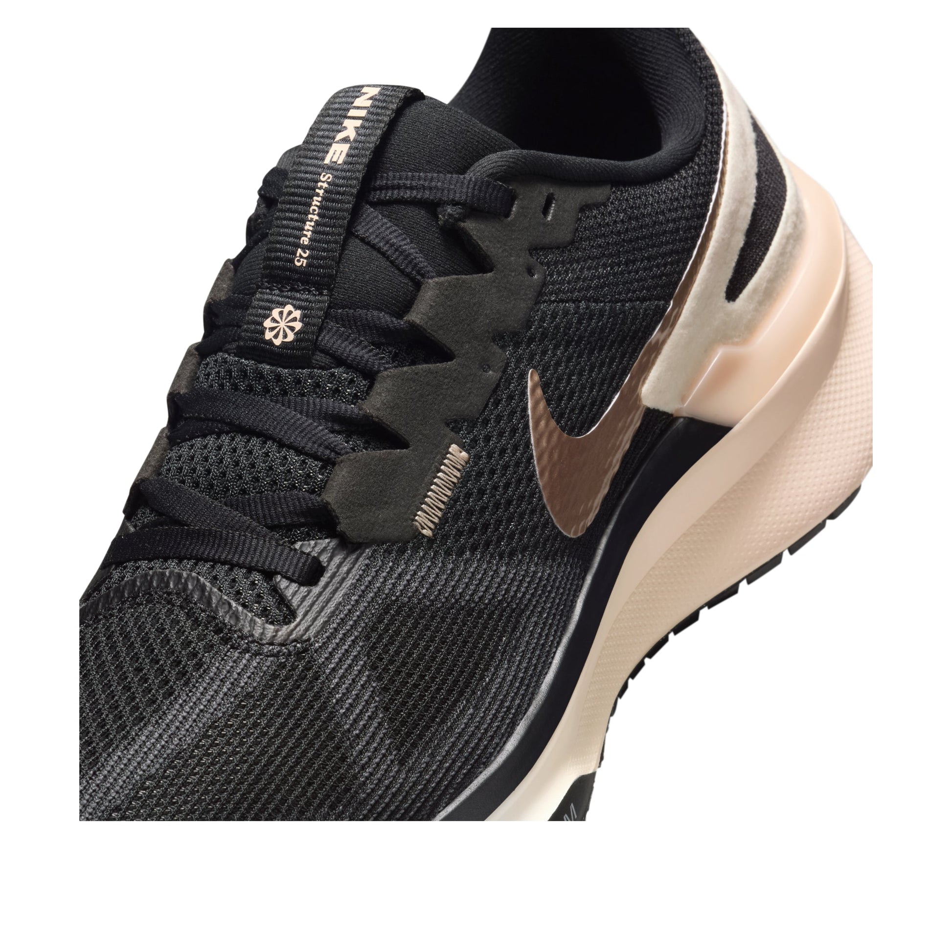 (WMNS) Nike Air Zoom Structure 25 'Black Crimson Tint Metallic Red Bronze' DJ7884-008