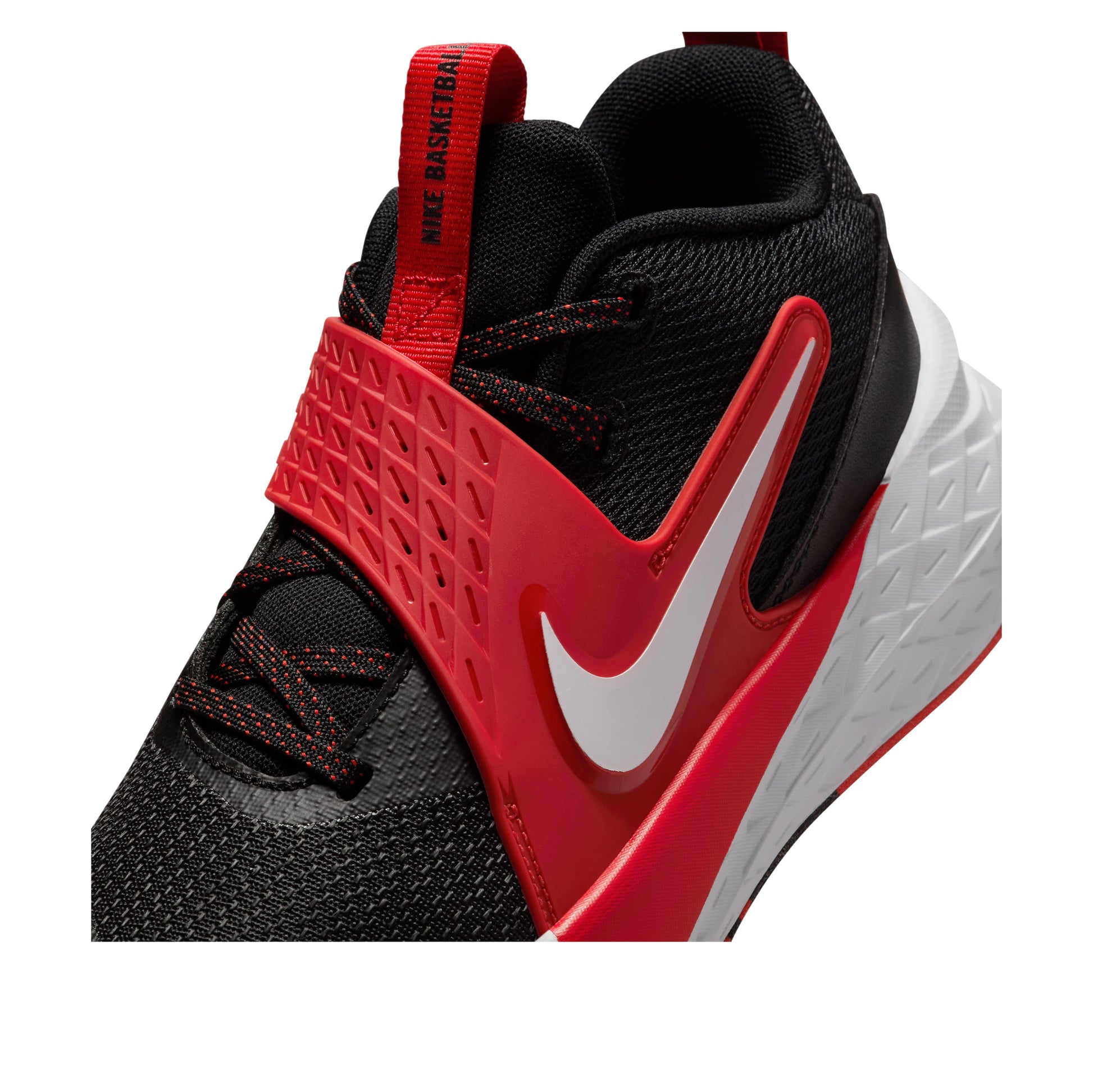 (GS) Nike Team Hustle D 12 'Black University Red White' HF6279-001
