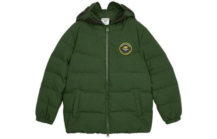 (GS) Skechers Logo Printed Down Jacket 'Red Black Blue Green' L321B089