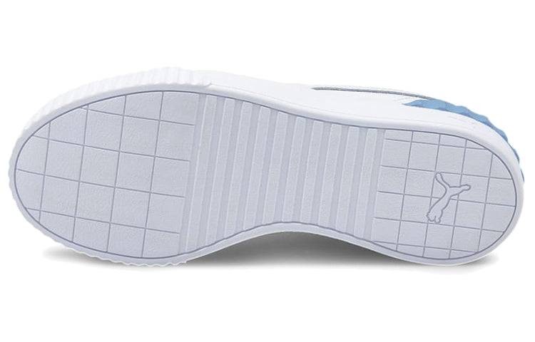 (WMNS) PUMA Carina Lift Casual Board Shoes White/Blue 373031-11