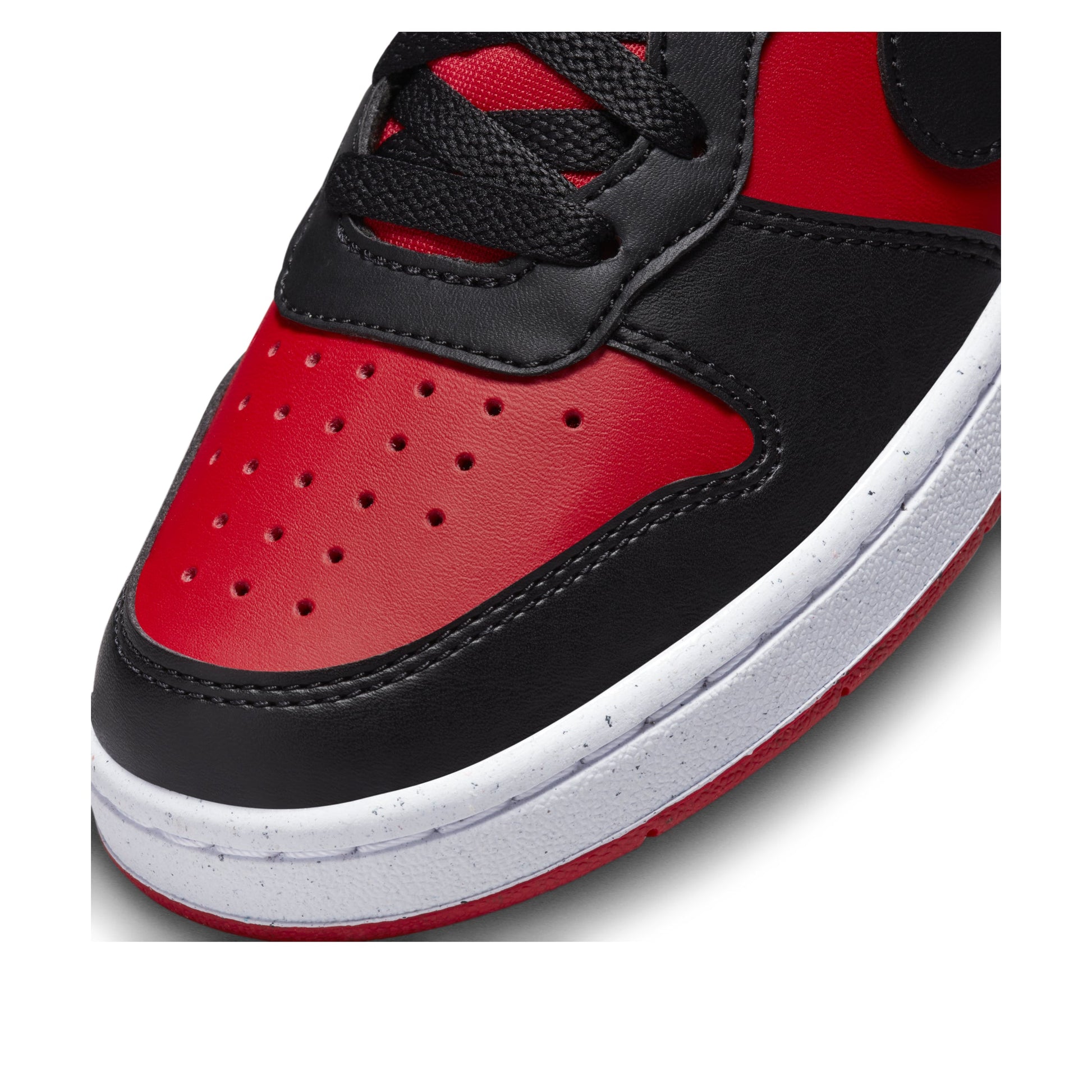 (GS) Nike Court Borough Low Recraft 'University Red Black' DV5456-600