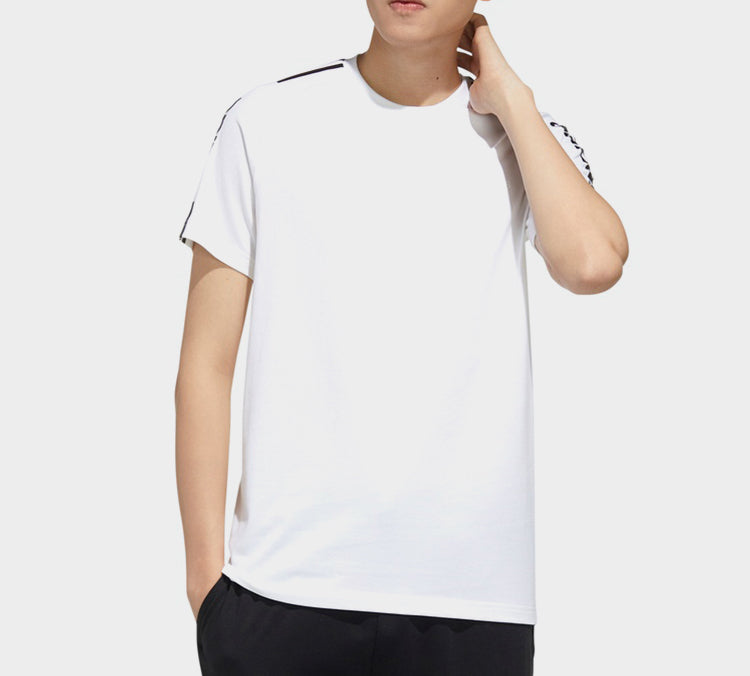 Men's adidas neo Short Sleeve White T-Shirt FP7478