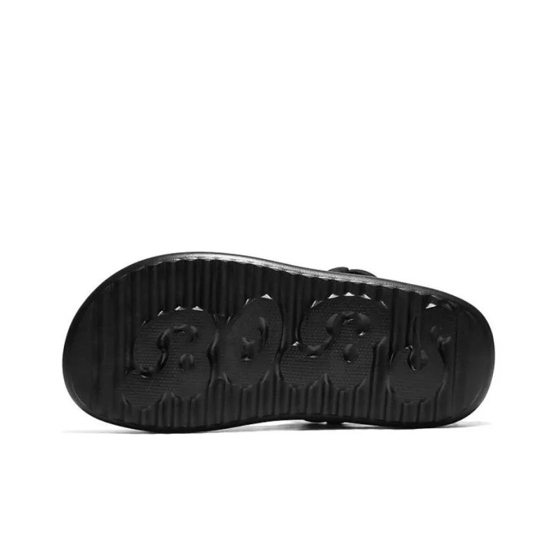 (WMNS) Skechers Beach Sandals 'Black' 114806-BBK